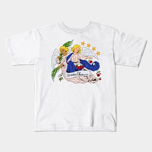 Angel Under Pleasure Kids T-Shirt